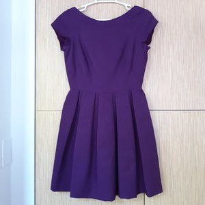 French Connection | Purple Fit-and-Flare Dress